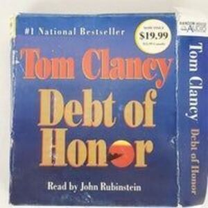 Debt of Honor - Tom Clancy [Audio Book, CD]
